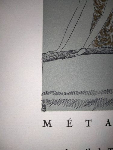 Bénito METAMORPHOSES Gazette du Bon Ton EO 1920 Marcel Astruc - Picture 8 of 8