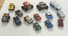 Micro Machines Galoob Lot of 14 Police Monster Truck Van Cars