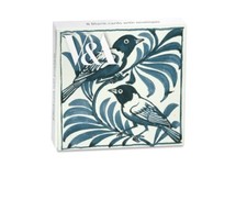 Weaver Birds William De Morgan Notelet Card Wallet - 8 Vintage Art Cards