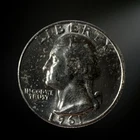 1961-D Washington Quarter BU 90% Silver Brilliant Uncirculated Denver