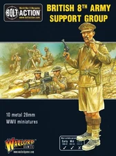 Bolt Action British 8th Army Support Group