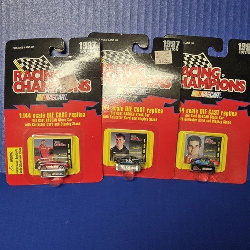 1:144 Racing Champions Nascar Stock Car Elliott, Jones & Gordon Neu 3er Set - Bild 1 von 7