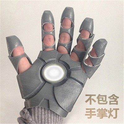 A Pair Iron Man Gloves MK7 MK42 3D Printing Cosplay Props Gloves DIY Halloween