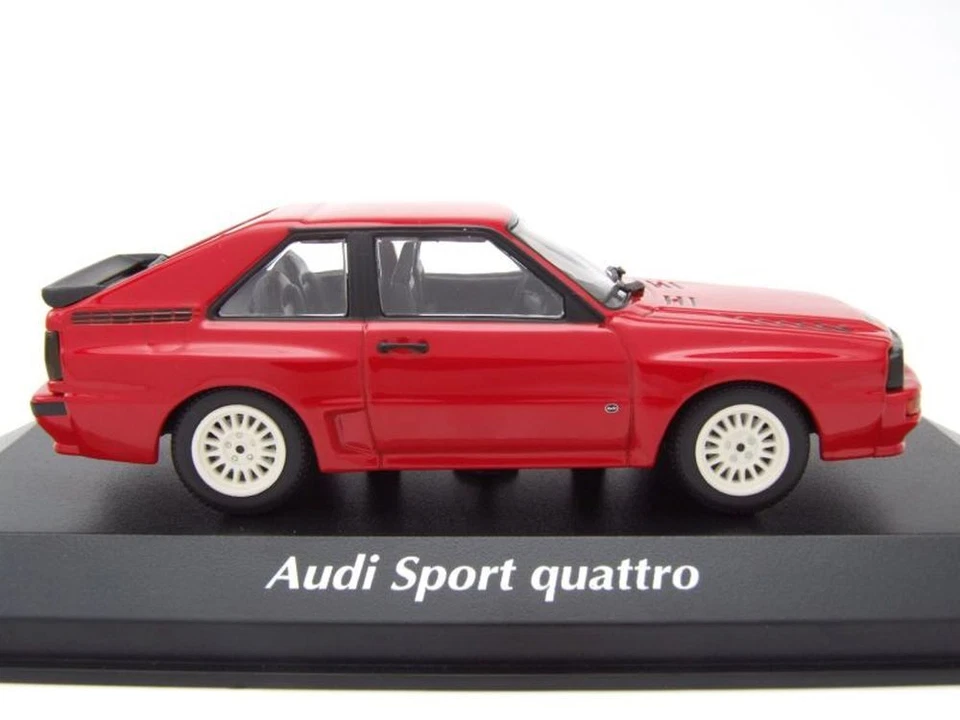 Audi Deporte Quattro 1984 Coche a Escala Rojo 1:43 Maxichamps - Imagen 4 de 4
