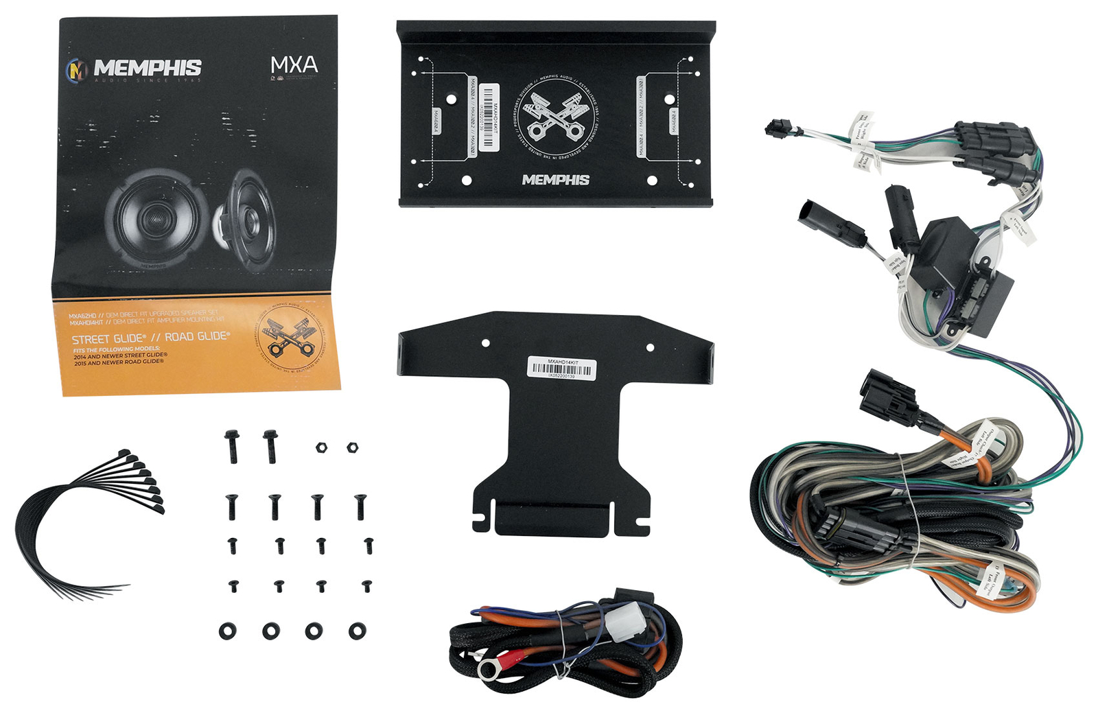 Memphis MXAHDPRO2 20142015up StreetRoad Glide Harley Davidson 2 Комплект динамиков