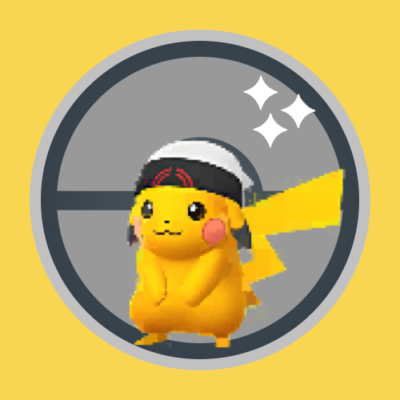 Pokémon Shiny Bulbasaur (Pikachu Hat) Go