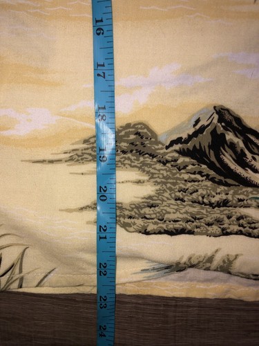Maui Maui Hawaiian Islands Boys Shirt M (10-12) Yellow Tropical Mountain Floral - Picture 5 of 5