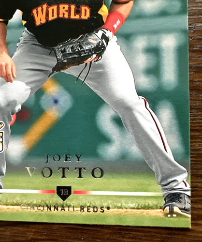 2008 Upper Deck - #349 silver Joey Votto Rookie (RC) Cincinnati Reds π₯βΎπ₯ - Picture 6 of 8