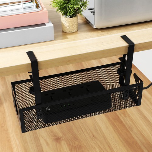 Cable Management Rack Baby Office Storage under The Table Desk Organizer - Afbeelding 12 van 12