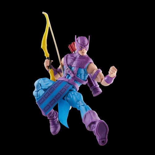 Marvel Legends - Hawkeye with Sky-Cycle Avengers 60th Anniversary 6" Action Fig. - Picture 5 of 11