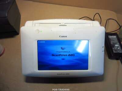Canon ScanFront 220 Pass Through Color Duplex Scanner Touchscreen PASSWORD