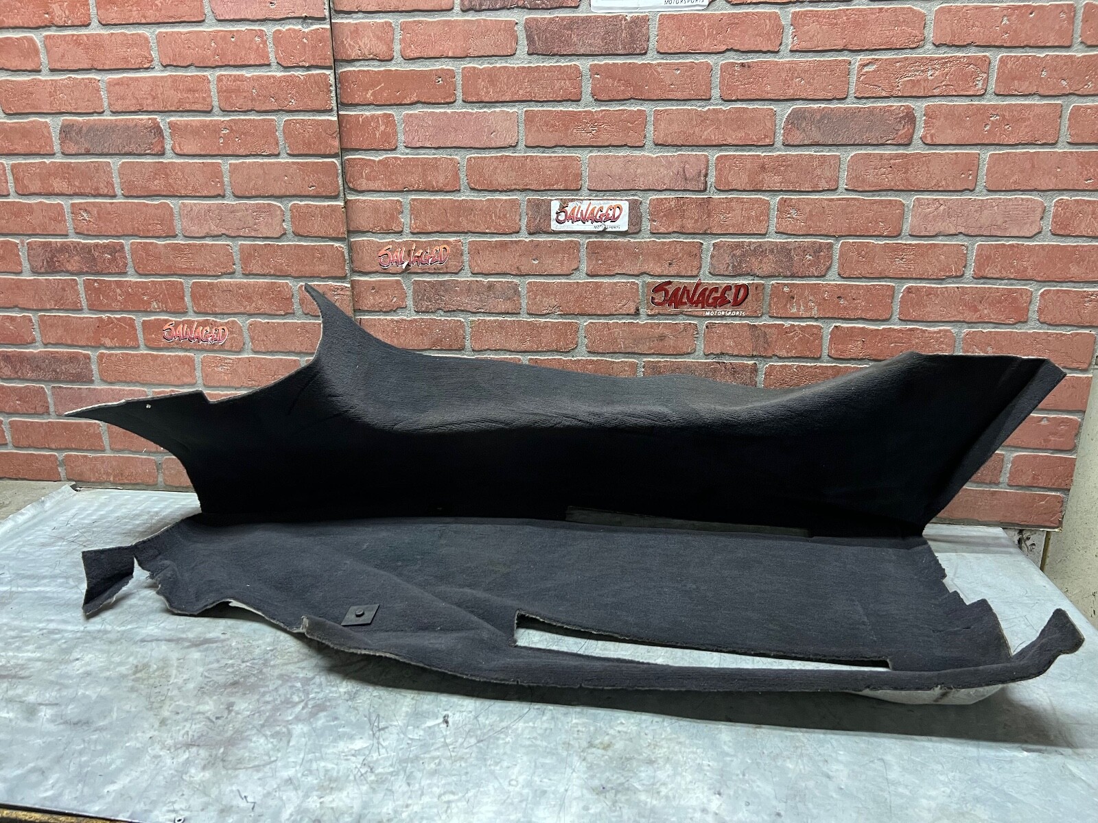 McLaren 650S 2015 Behind Seat Interior Trim Panel Cover Carpet Mat 15-17