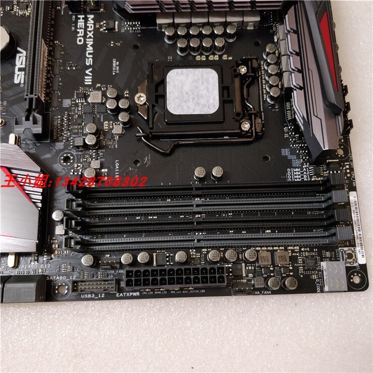ASUS MAXIMUS VIII HERO Motherboard Chipset Intel Z170 LGA1151 DDR4