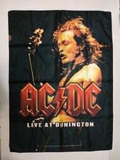 AC/DC    Unused   2005 TEXTILE POSTER FLAG    heavy metal ACDC band