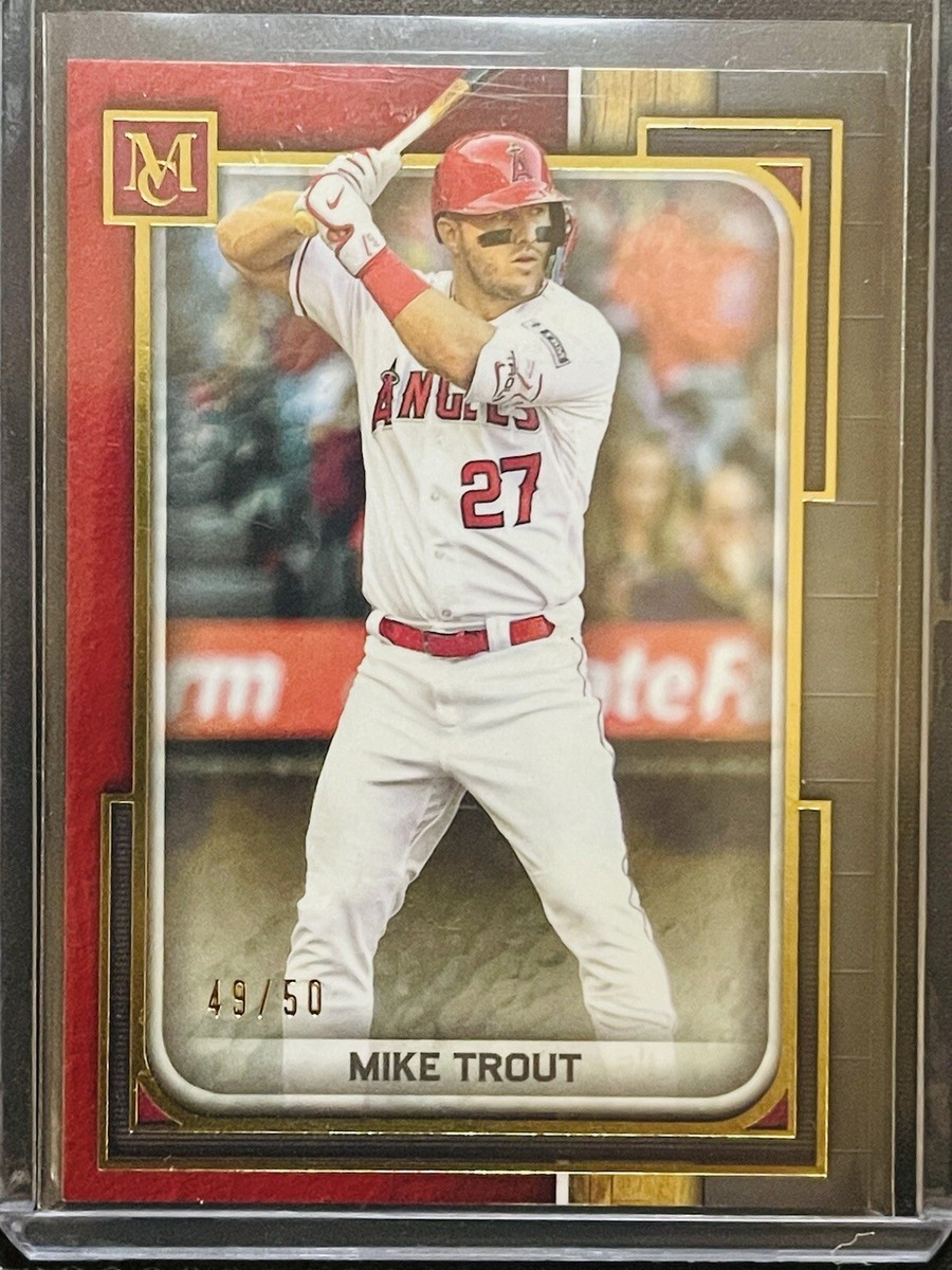 2023 Topps Museum Collection MIKE TROUT Ruby /50 | eBay