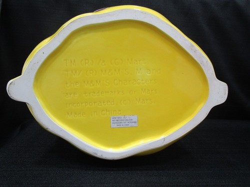 M&M's World - Out Of The Bag - Ceramic Cookie Jar - Picture 7 of 8