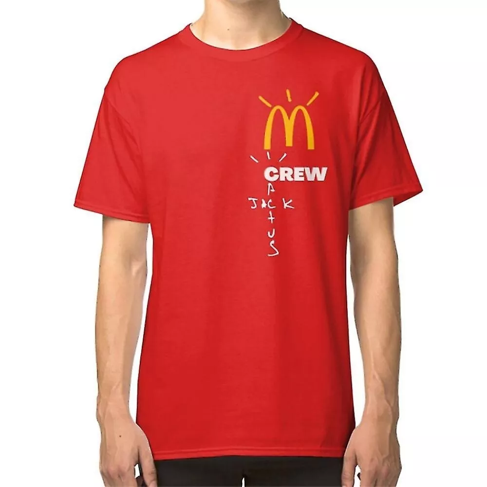 Travis Scott x McDonald's Crew T-Shirt ① | www.fleettracktz.com