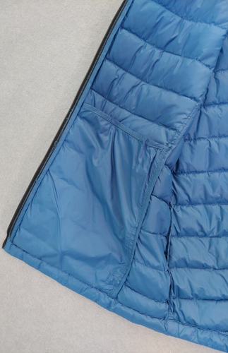 Asics Down Puffer Vest Insulated Lightweight Run Full Zip Women XL Gorpcore EXUC - Picture 12 of 19
