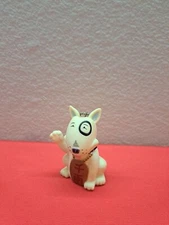 Vintage Taiwanese Plastic Dog Coin Holder Key Chain Rare Unique