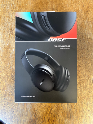Bose Quiet Comfort Headphones (Black, Noise Cancelling) - Brand