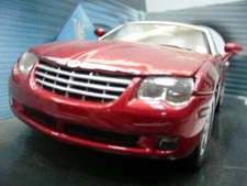 WOW EXTREMELY RARE Chrysler Crossfire 2+2 3.2L 2002 Red met 1:18 Solido-Auto Art