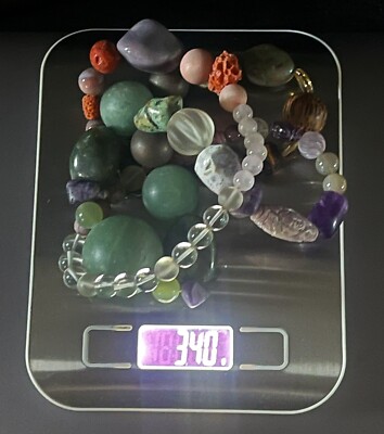 Rare Stephen Dweck Sterling Silver Turquoise/Jade/Quartz/Coral