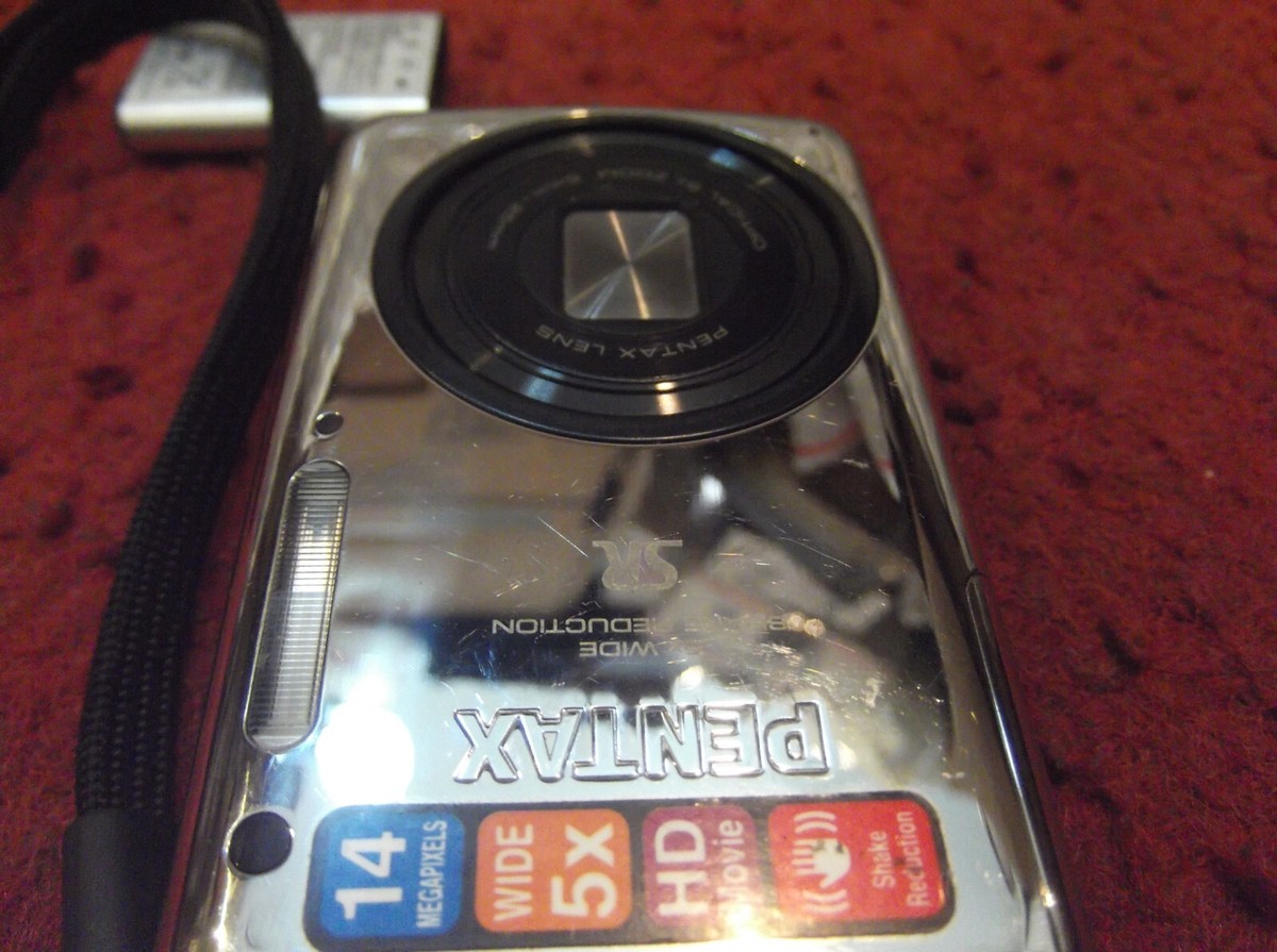 Pentax OPTIO S1 14.0MP 5x Digital Camera - Silver | eBay
