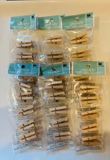 Jolee's by You  Natural Clothespin ( 6pks of 10) Shower Craft Embellishment 