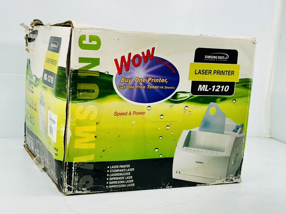 Samsung ML-1210 MONOCHROME LASER PRINTER New Sealed - Image 4 of 4