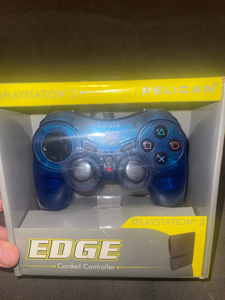 EDGE Pelican PL-6644 Wired Controller Gamepad for Sony Playstation 2 PS2. NEW - Image 2 of 4