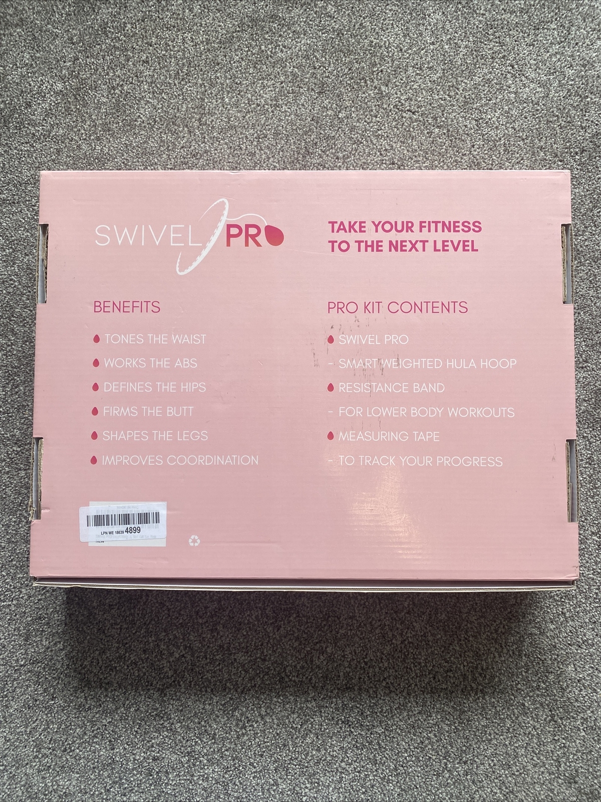 SWIVEL PRO® UK Smart Weighted Hula Hoop with Weight Ball for Adults eBay