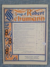 Thou'rt Thou Art Lovely As A Flower Op 25 No 24 High Ab Schumann