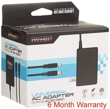 NEW AC Adapter Power Supply for Nintendo NES, Super SNES, Sega Genesis 1 NEW
