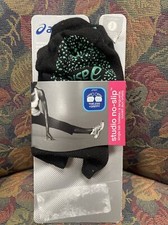 New On Pack ASICS Size L Studio No Slip Single Tab Toeless Socks Retail 16.00