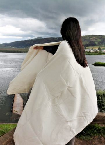 Alpaca Wool Blanket, Warm Alpaca Wool Blanket Qeen Size, Premiun Alpaca Blanket - Picture 7 of 8