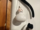 4 Hand Crafted Snowman Ornaments Cans Glitter Gourds Super Cute! 🔥🔥 — photo 9