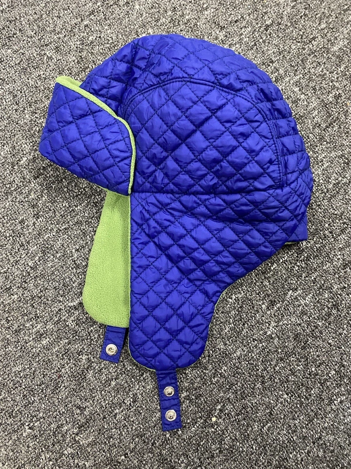 Lands End Kids Hat Primaloft S/M Blue Green - Imagem 2 de 4