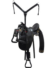 High Quality Australian Stock Leather Horse Tack Saddle All Accessories Size 12"