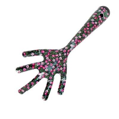 Rekord Handgrubber mit Blumenmotiv