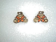 Crystal Rhinestone Flower Hair Clip Claws Clamp Hairpin--Brown