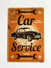 Car Service Metal Tin Sign Vintage Retro Garage Bar Pub Wall Decor 30x20cm