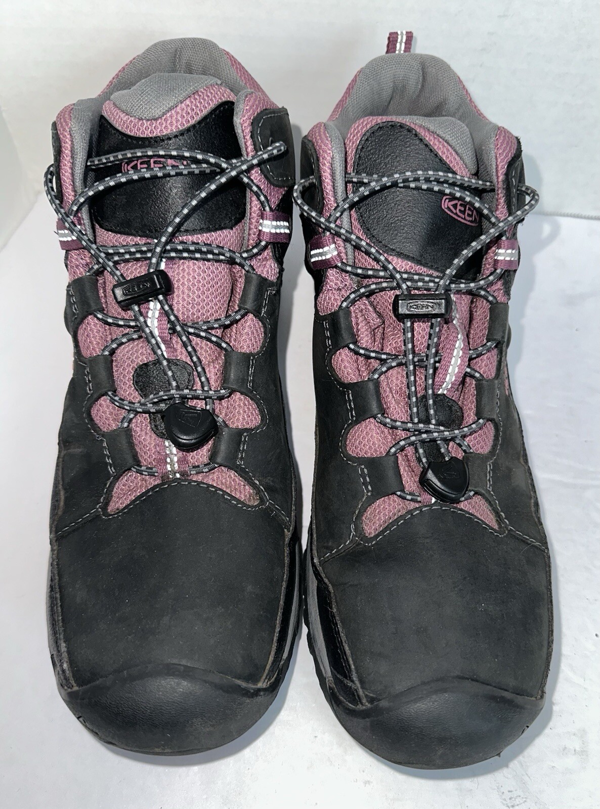 Stivali da trekking impermeabili Keen Targhee Mid 1020131 giovani taglia 7 Wm 8 Raven Tulipier