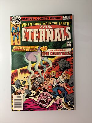 The Eternals #2 1st Ajak, Celestials, Jack Kirby (1976 Marvel Comics)