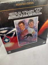 Star Trek IV The Voyage Home Laserdisc Brand New Sealed 1991
