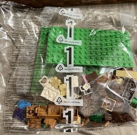 LEGO Minecraft: The Farm (21114) Box Instructions 99% Complete Pic Of Miss Parts
