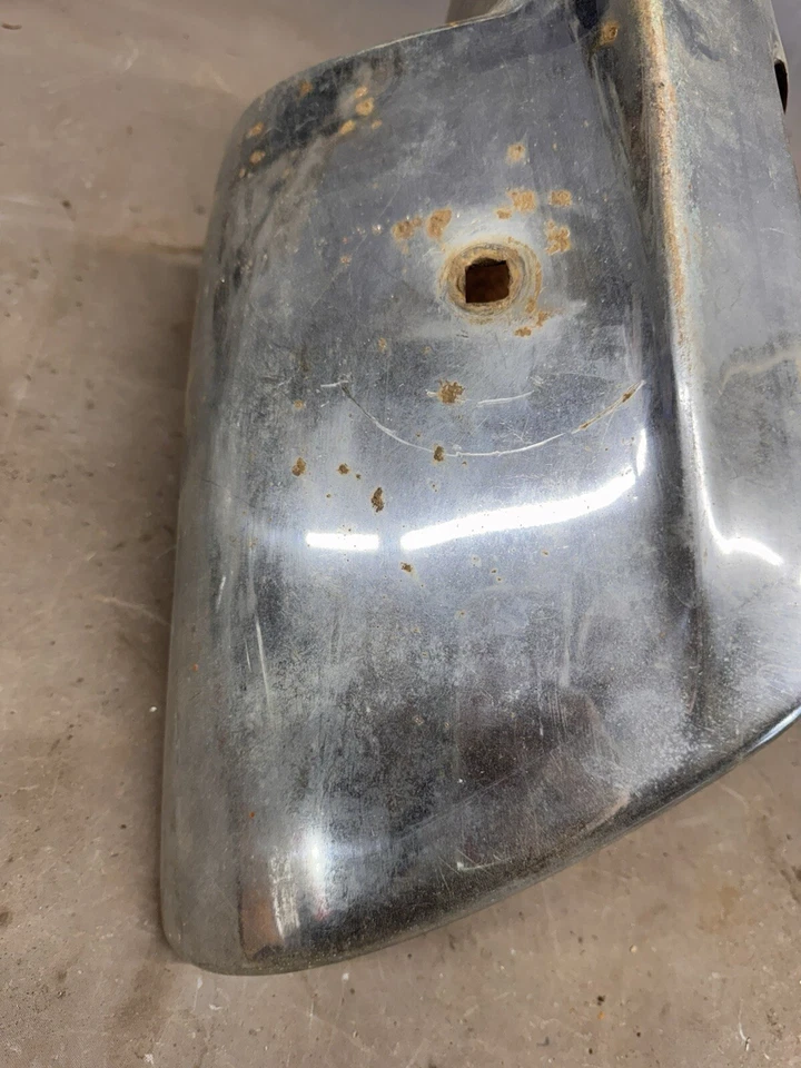 Chevy BelAir 210 150 1957 cromo barra de parachoques trasero derecho Bel Air Nomad LR Foto 2 de 4