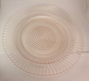 Macbeth-Evans-Depression-Pink-Glass-Petalware-Dinner-Plate-s-9-034