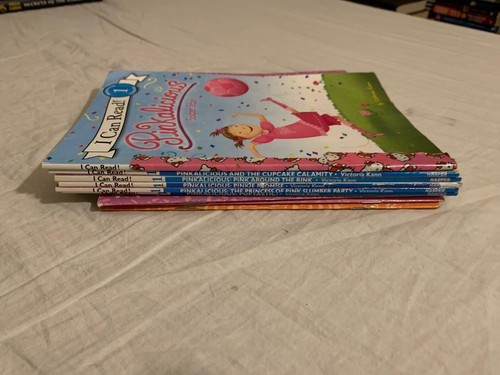 Lot 9 Pinkalicious Readers I Can Read Victoria Kann VERY GOOD COND (# 1) - Picture 3 of 3