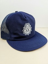 Vintage USA MADE Denver Police Colorado USA Trucker Hat Snapback Dad Cap