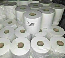 12 x White 150M - 2 Ply Centrefeed Kitchen Roll Heavy Duty Rolls